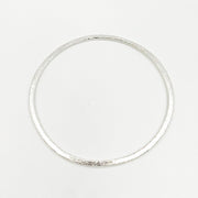 BS8SS. 50MM White Sterling Silver Ring Connector